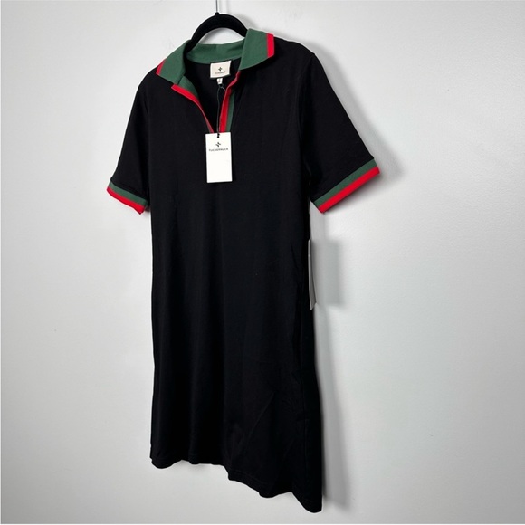 TUCKERNUCK Black Hutton Polo Dress Small - Picture 11 of 14